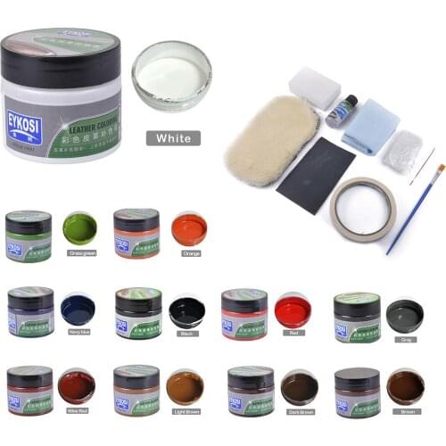 Liquid Skin Leather Refurbishment with 8 related tools Auto Car Seat Sofa Coats Holes Scratch Cracks Rips Vinyl Repair Kit Tools