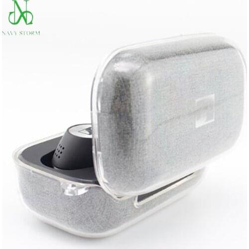 Hard Carrying Travel Case for Sennheiser Momentum True Wireless Bluetooth Earbuds Clear Case Shell Protection