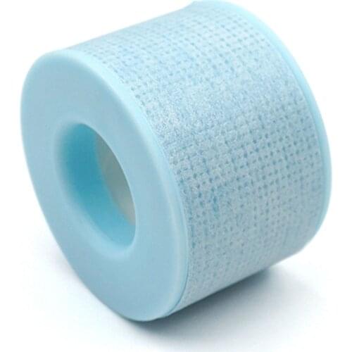 1pc Non-woven Silicone Gel Eyelash Tape Breathable Sensitive Resistant Microporous Blue Eye Pad Eyelash Extension Tools