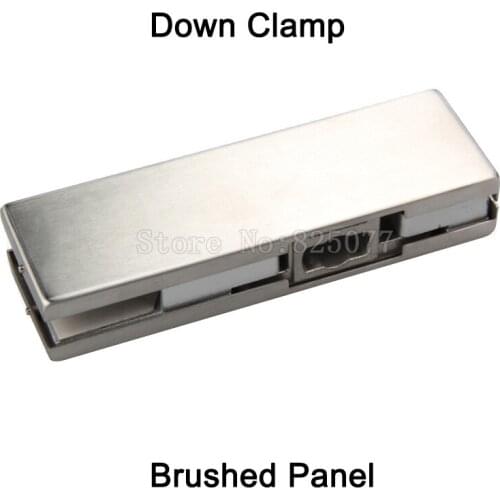 1PCS Frameless glass door down clamp floor spring door accessories bottom door clip glass door hardware accessories JF1377