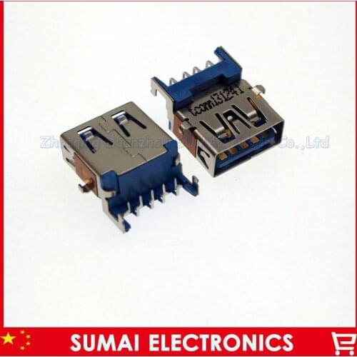 10pcs 3.0 USB Jack For HP Lenovo Samsung Laptop 3.0 USB Port for Lenovo B480 G480 etc