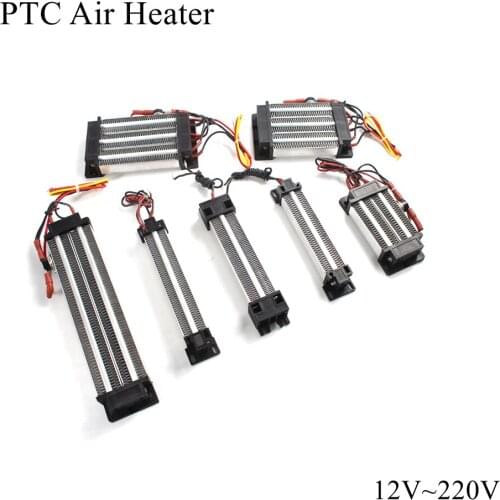 12V 24V 36V 48V 72V 110V 220V PTC Heater Ceramic Thermistor Air Heating Mini Outdoor Heaters Induction Aquarium Car Film Plate