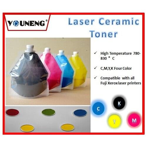4 Colors/set Toner Powder Compatible For xerox 6510 6500 215 color copier CMYK 100g/color 400g