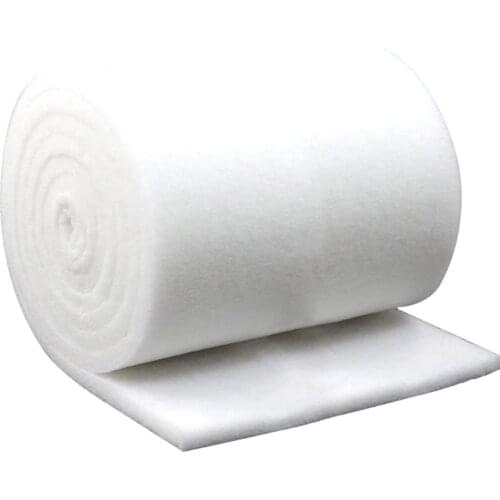 40x100cm White Aquarium Filter Media Pad Biochemical Cotton Sponge Roll Supplies