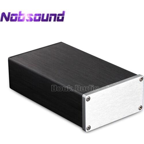 Aluminum Enclosure Amplifer Case Verstarker Mini Chassis W92*H47*D158 mm