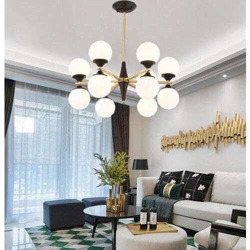 White glass ball pendant lamp frosted ball pendant light G9 pendant light LED G9 pendant living room lighting