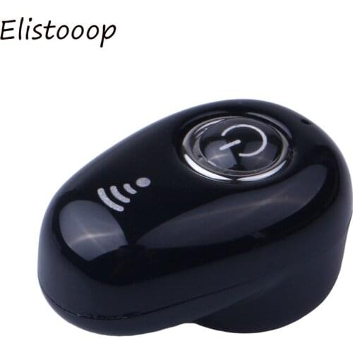 S650 Mini Wireless Bluetooth Earphone In-Ear Stereo Headset Handsfree with Mic Invisible Earbuds Earphone For iPhone Huawei