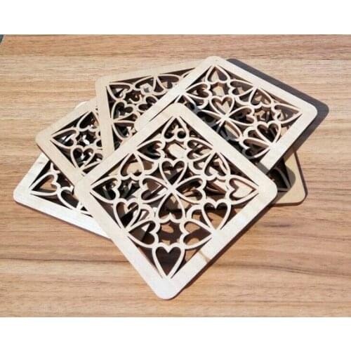 Bonfire "Hearts"wooden coaster , rustic coaster, wedding gift, wedding favour, anniversary gift, rustic