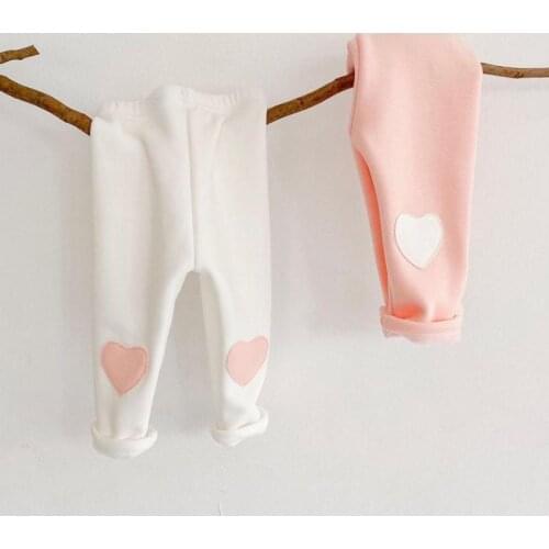 Baby Cotton Warm Pants Toddler Girls Trousers Children Autumn Pants Newborn Kids Winter Plus Velvet Thick Warm Leggings Infant