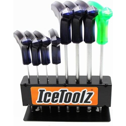 Icetoolz Bicycle Torque Wrench 2-8mm Screw Bolts Tightness Tool TwinHead Wrench Set bike tools multitool set of tools 7M85