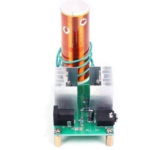 1pcs Mini Tesla Coil Plasma Speaker Electronic Kit 15W 2A DC15-24V DIY Kit Parts