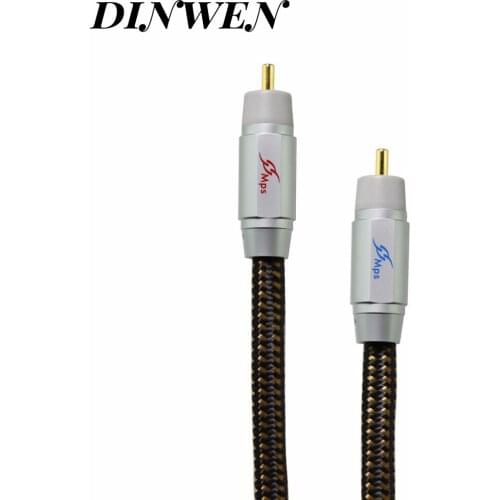 MPS X-99G 99.99997% 6N OCC Silver OCC RCA Cable Wire Gold RCA Connector For Hifi Audio AMP Subwoofer DVD CD TV Home Theater