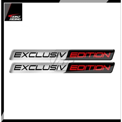 For BMW Honda Suzuki Kawasaki Yamaha Ducati Aprilia Decals 3D Motorcycle Exclusiv Edition Sticker