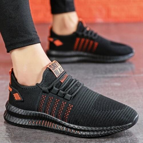 OKKDEY 2020 NEW Fashion Sneakers Lightweight Men Casual Shoes Breathable Male Footwear Lace Up Walking Shoe
