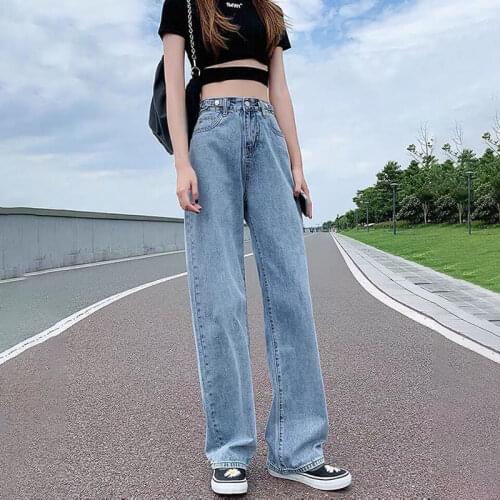 2021 spring summer autumn new women fashion casual Denim Pants woman female OL womens jeans