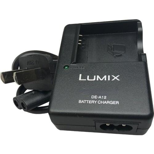 Portable Digital Camera Battery Charger DE-A12 DE-A12B For Panasonic DMC-FX100 FX8 FX10 FX50 LX3 CGA-S005E S005GK DC122