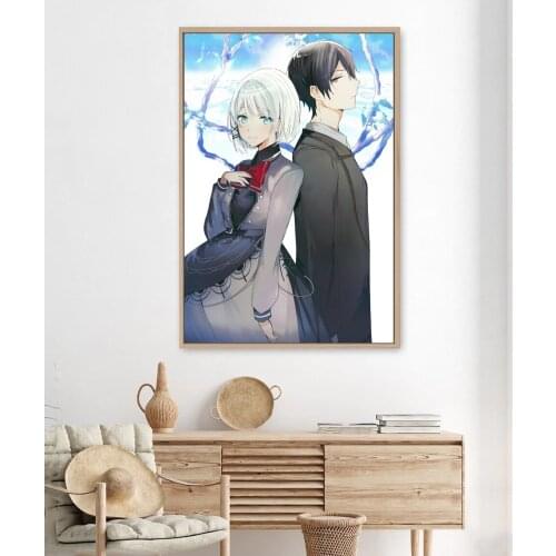 The Detective is Already Dead Anime Poster Canvas Print Japanese Hit New Drama Cover Wall Painting Home Decoration