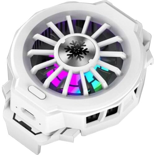 USB Game Radiator Mobile Phone Radiator with Semiconductor Cooling Function for 4.5 to 6.5 Inches of Mobile Phones