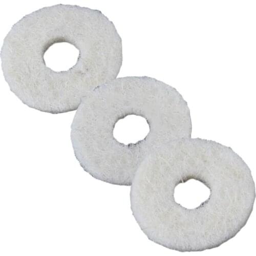 XSXS--90pcs Piano Tunning Keyboard Felt Front Rail Regulating Punchings Repair Parts 12mm