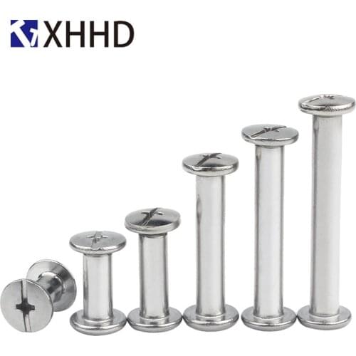 Lash Rivet Mother Screws Pair of Lock 304 Stainless Steel M5