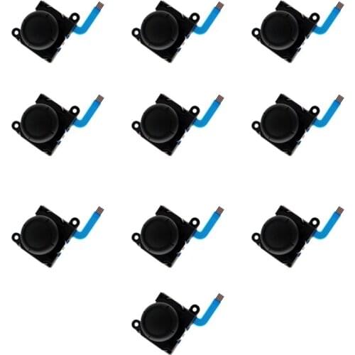 10Pcs New 3D Analog Stick Sensor Thumbstick Joystick for Switch NS Joy-Con Controller and Switch Lite