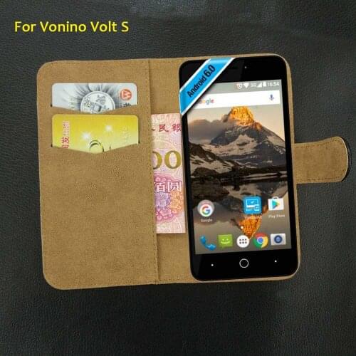 6 Colors Super!! Vonino Volt S Case Flip Leather Luxury Exclusive Protective 100% Special Phone Cover+Tracking