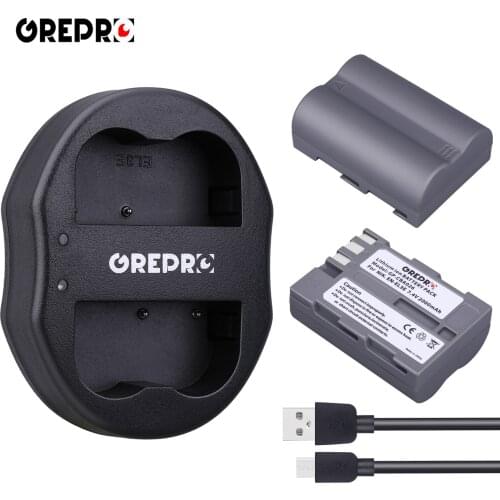 2000mAh EN EL3E EN-EL3E Battery and Charger for Nikon D300 D90 D80 D200 D70 D50 D800 D700 D30 D100 Camera