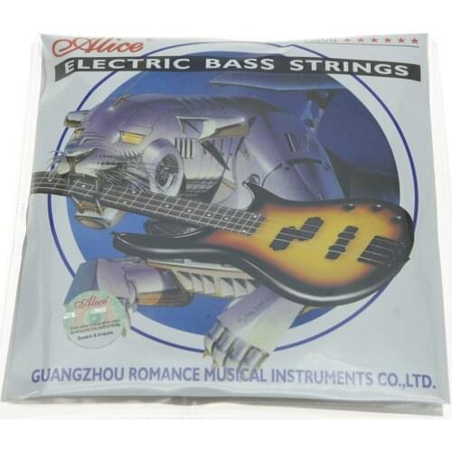 Alice Light 4 String Electric Bass Strings Bass Guitar String Nickel Alloy Wound .040-.095
