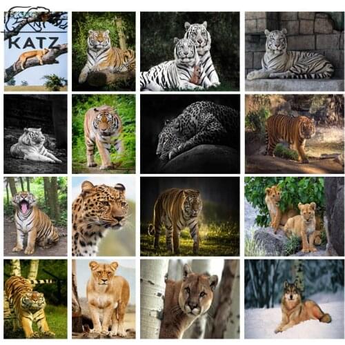 Diamond Painting Tiger Jewelry Cross Stitch Animal Decoration Picture Embroidery Painting Diy Gift Diamond Mosaic Home Decor