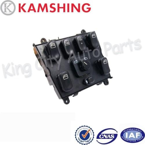 CAPQX For Mercedes W163 M-Class 1998-2005 ML230 ML320 ML400 ML500 Electric Power Window Lift Control Switch 1638206610