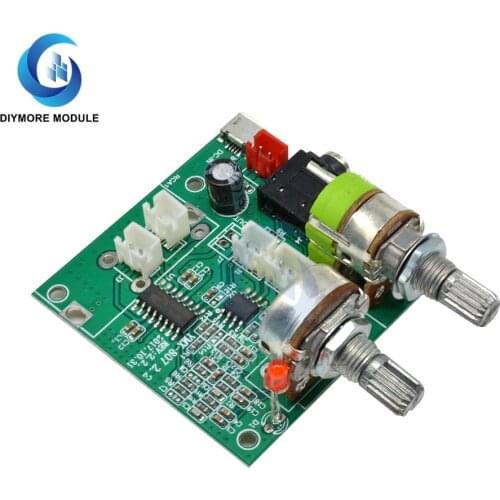 DC 5V 20W 2.1 Dual Channel Audio Amplifier 3D Surround Stereo Digital Power Amplifier Class D Subwoofer AMP Board for Arduino