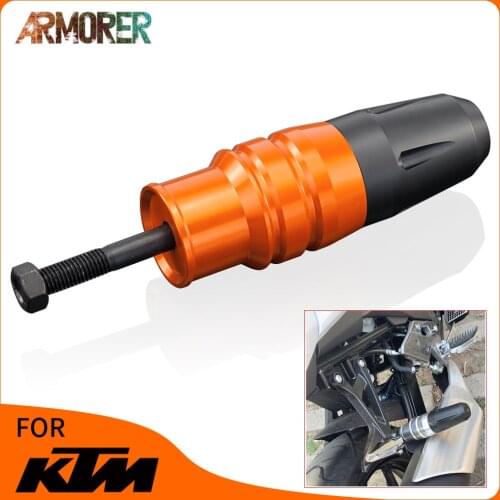 For KTM DUKE 390 RC 390 DUKE390 RC390 2017 2018 2019 Motorcycle Frame Crash Pads Exhaust Sliders Crash Protector Accessories