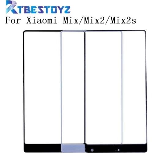 For Xiaomi Mi Mix 1 2 2s New Front Outer Lens Screen Glass Replacement For Xiaomi Mi Mix1 Mix2 Mix2s