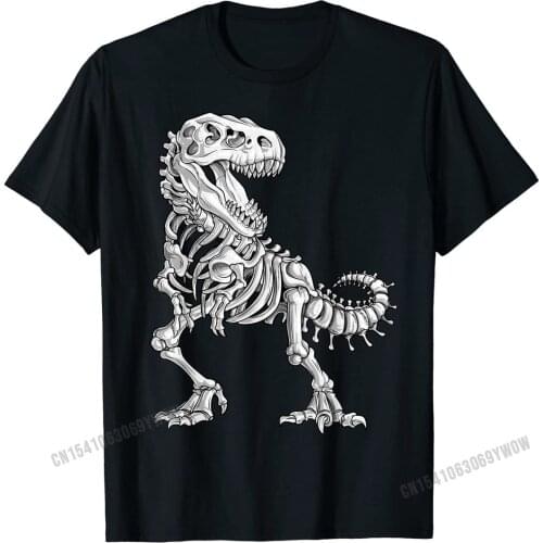 Halloween Shirts for Boys Kids Dinosaur Skeleton T rex Men T-Shirt T Shirt Discount Normal Cotton Men T Shirts Normal