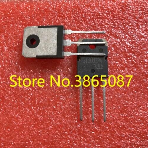 GT30J324 30J324 TO-3PN TO-3P 30A 600V N-CHANNEL TUBE POWER IGBT TRANSISTOR 10PCS/LOT ORIGINAL NEW