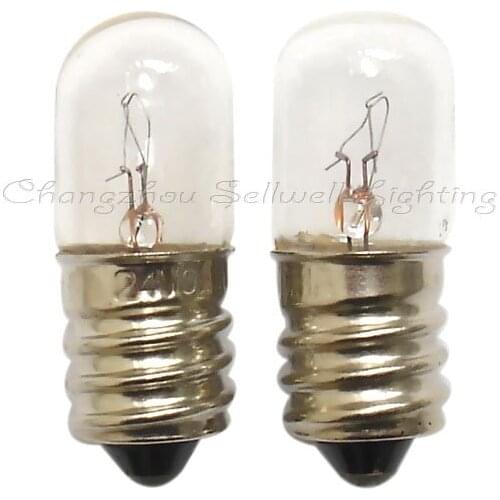 Good!miniature Light Bulb 24v 0.11a/2w E12 T13x33 Free Shipping A303