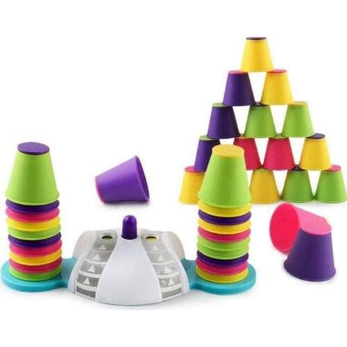 Concentration Training Color Training Toy Table Games Children Educational Balance Stacking High Blocks Toys For Kids