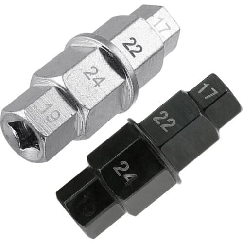 Hex Axle Motorcycle Tool 3/8 Inch Driver Spindle Socket Adapter For Motorcycle Front Axle Wheel Removal