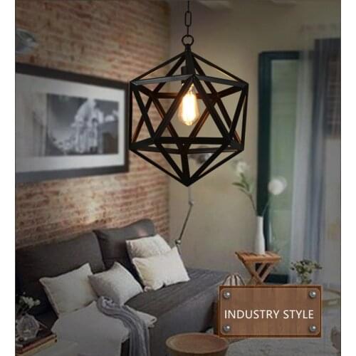 Classic industrial lamp metal pendant light Iron pendant lamp black hanging lamp hot selling pendant light