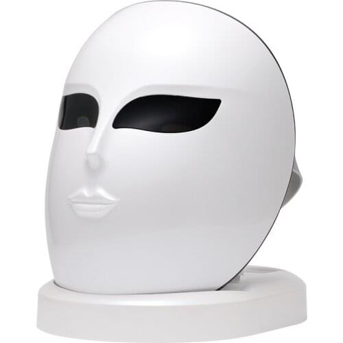 Korean PDT Photon Light Facial home use led facial mask Skin Beauty Therapy 3 Colors silicone LED Face Mask
