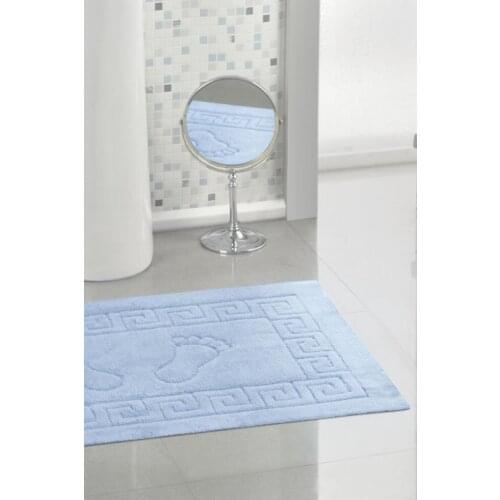 Varol Anti-Slip Soles Bath Mat-Ice Blue 2 PCs 21947740