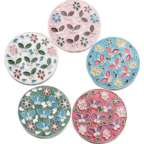 Mini Foldable Folding Table Handbag Hook Purse Tote Flower Shape Metal Bag Table Hanger Holder Decoration