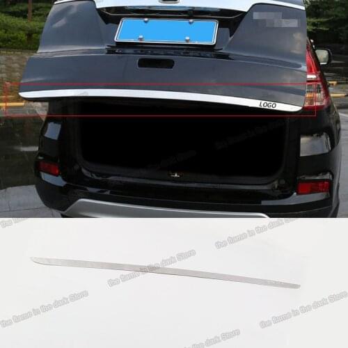 Stainless steel car taildoor trims for honda crv 2012 2013 2014 2015 2016 cr-v 4 accessories shiny silver decroation