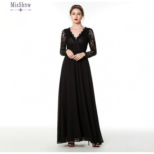 New Black Long Evening Dresses Elegant Simple Formal Dresses Women Prom Dresses Vestidos De Fiesta De Noche