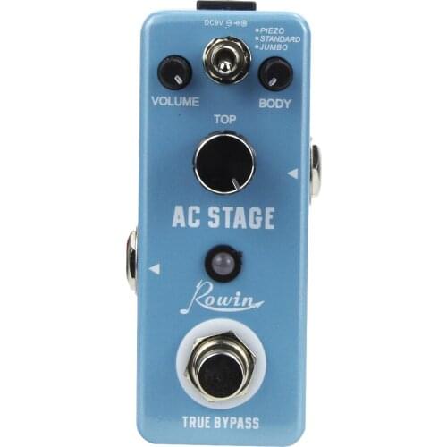 NEW Mini AC Stage Guitar Effect Pedal True Bypass Pedal for Musical Instruments