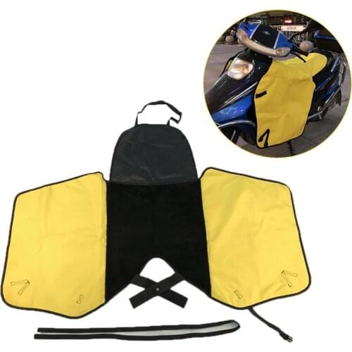 2020 Winter Motorcycle/Scooter Windshield Quilts Leg Cover Oxford Cloth Waterproof Windproof Warm Lamb Cashmere Leg Knee Blanket