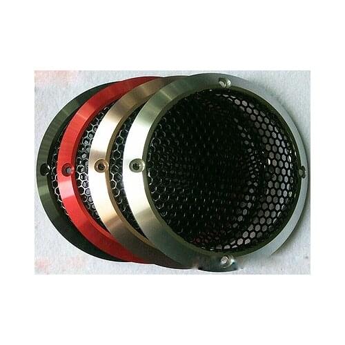 1pcs 3"inch Car speaker grille Car audio net cover decorative circle Aluminum