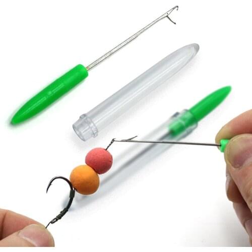 1PCS Carp Fishing Bait Needles With Cap For Carp Fishing Rigs Carp Bait Accessories Pop Up Boilies Carp Lure Fishing Tackle