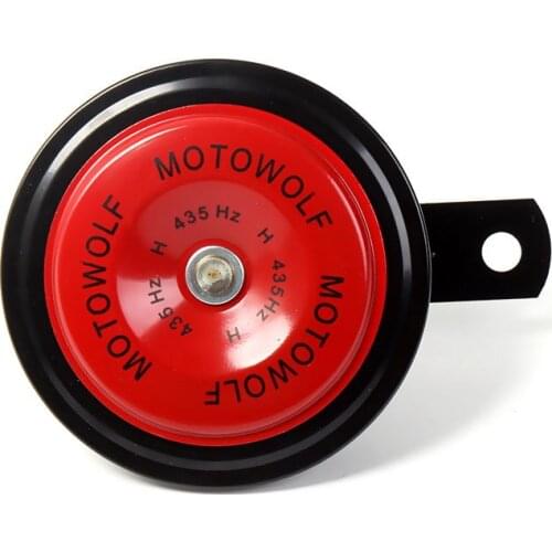 1Pcs Motorcycle Waterproof Horn Moto Trumpet 12V Loud 110db Moped Dirt Bike Electric Vehicle Scooter Air Horns Motorbike Horn