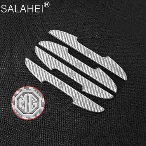 4/6Pcs Car Door Protector Bumper Strip Trim For MORRIS GARAGE MG 550 3 5 6 7 TF ZT ZR 42 ZS HS RX5 GS GT SUV Vehicle Accessory